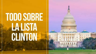 Lista Clinton: herramienta para prevenir lavado de activos. Imagen Freepik