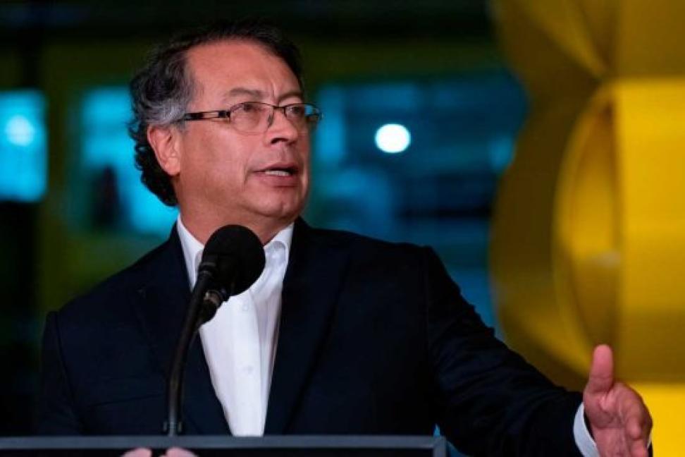 Foto de presidente Gustavo Petro